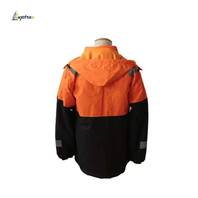 Custom Marine Thermal Insulation Work Life Jacket Multifunctional Waterproof Windproof Suit Cold-proof Warm Clothesfor