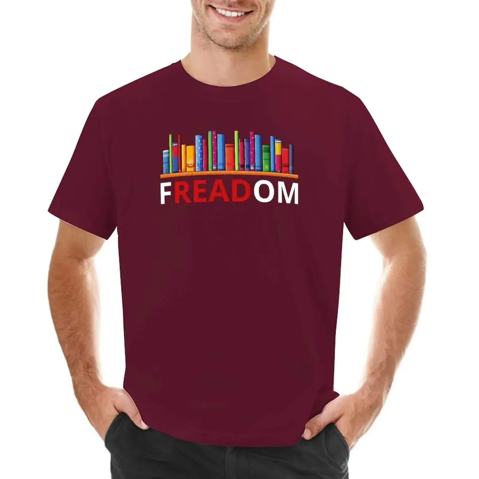 Ban Guns Not Books,Read BannedBooks,Teacher Librarian Gift,Social Just T-Shirt fREADom Anti Ban Books Freedom To Read Shirt,