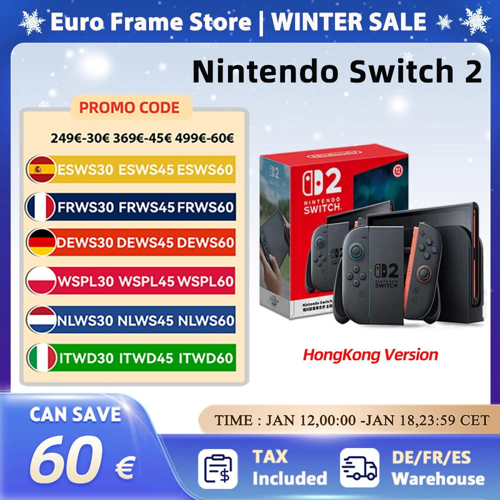 Nintendo Switch 2 avec Console de jeu portable Mario Kart World/ Pokémon 7,9 pouces LCD 1080P conception magnétique NS2 Nintendo Switch