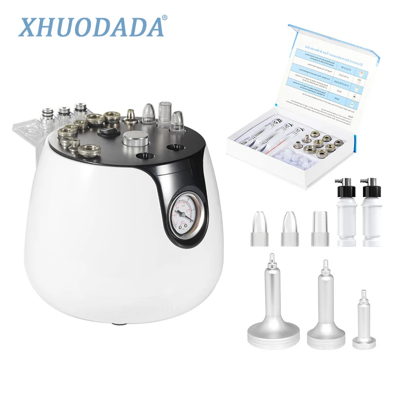 New 4 in 1 Diamond Micro-engraving Beauty Instrument Multifunctional Dermabrasion Exfoliation and Blackhead Skin Rejuvenation