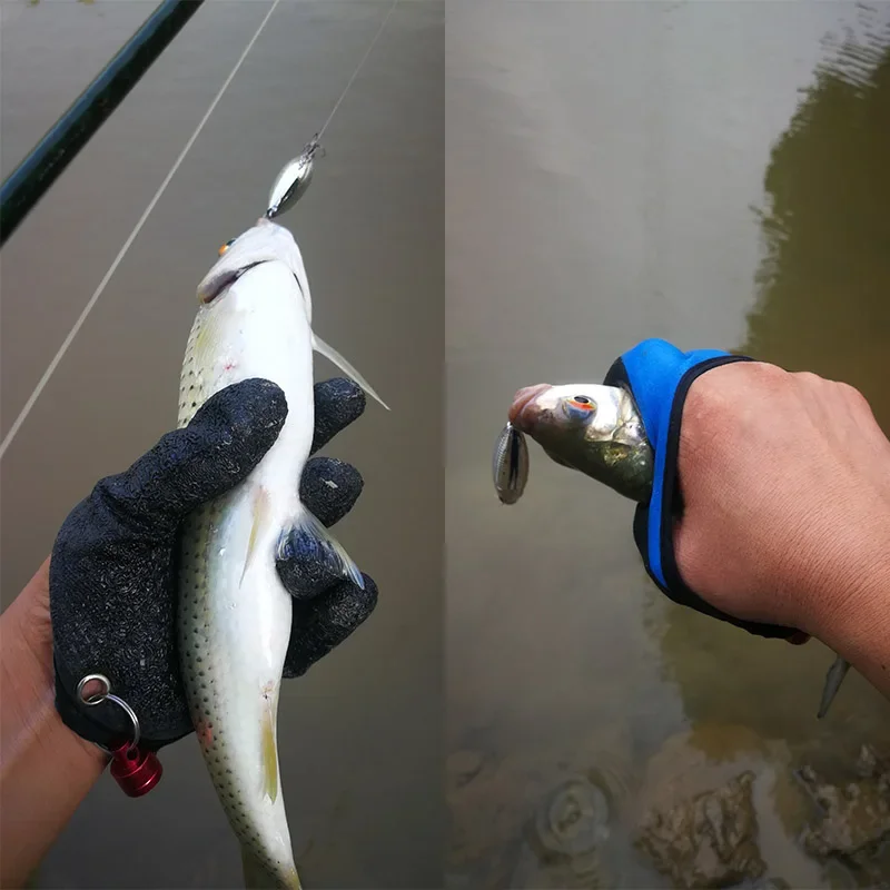 OUTKIT Guantes de Pesca Antideslizantes – Protección Mano y Agarre - imagen 5