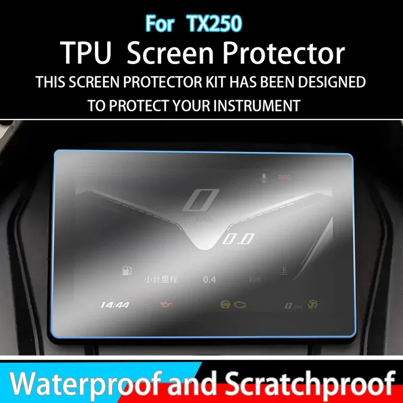 For TEYIN TX250 Instrument Film Transparent TPU Protective Film Modification Accessories