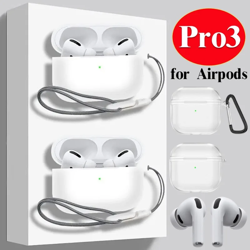 

Protective Case for Apple Airpods 3rd with Mountain Buckle Wired/wireless Charging Cover Soft TPU Protective Case for Airpods 3