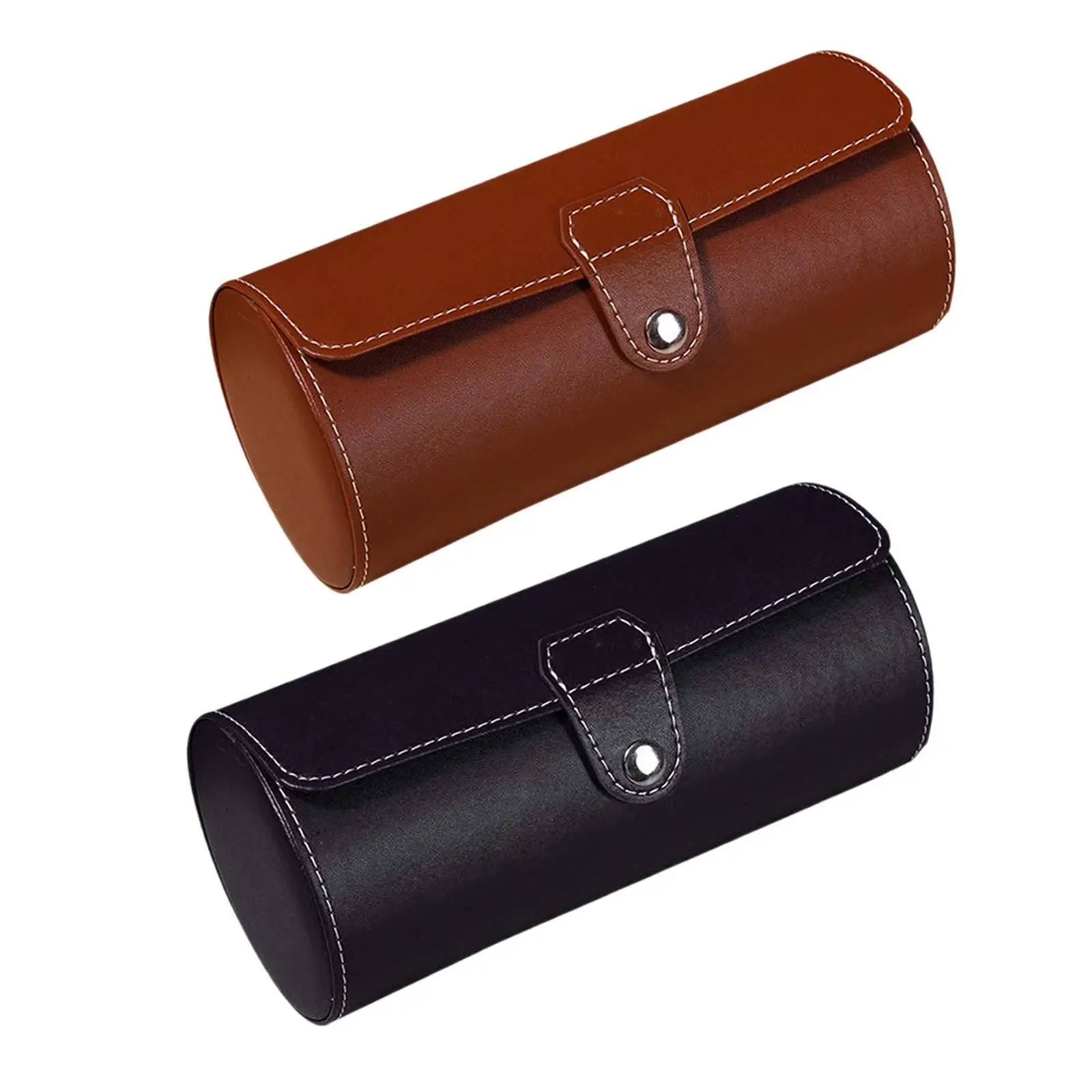 Watch Box Organizer Watch Holder PU Leather Multifunctional Portable Bracelet Holder Watch Display Case for Girls Women