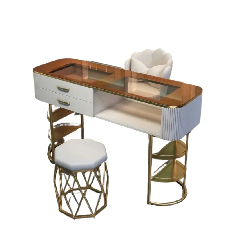 Tables Manicure Professional Drawer Nail Tables Living Room