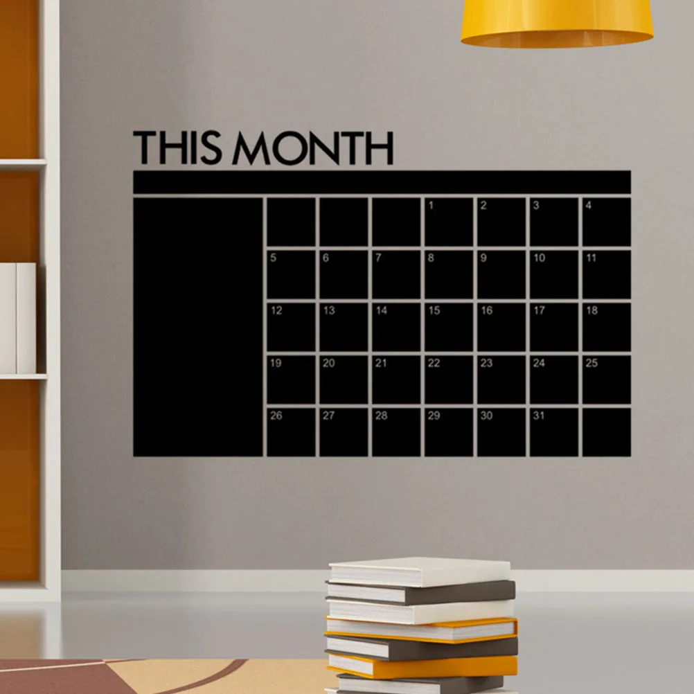 

Monthly Planner Board 2024 Reusable Erase Calendar Wall Fridge Home Office Student Teacher Multi-Function Pad Weekly