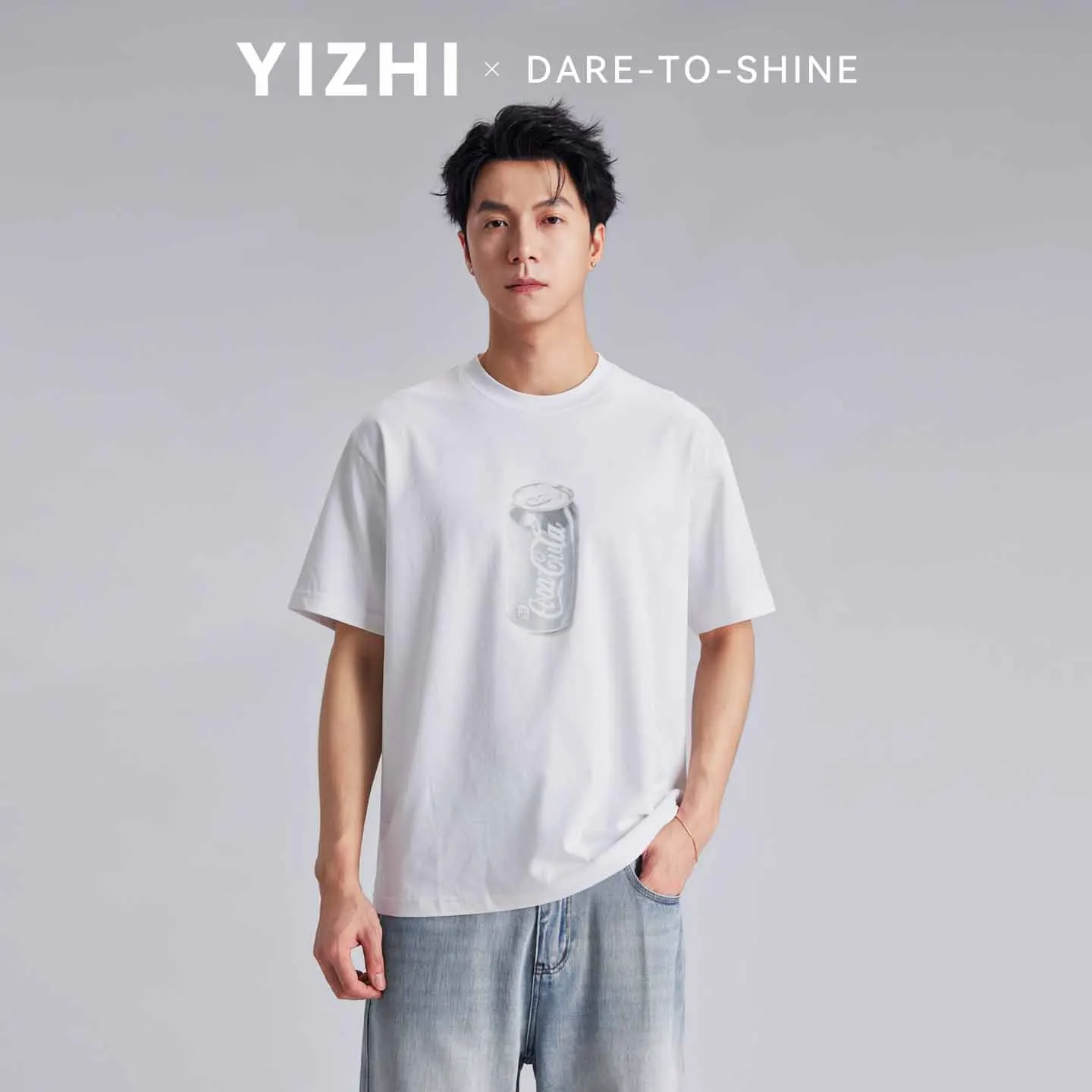 Fashion Men Modal Printed Cool Feeling Short Sleeve T Shirt 2026 Summer Loose Versatile Casual Daily