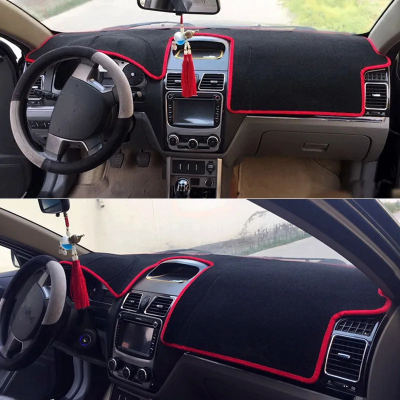 For Geely Emgrand EC7 EC715 EC718 2009-2015 2016 Dashmat Dashboard Cover Dash Mat Pad Instrument SunShade Carpet Car Accessories