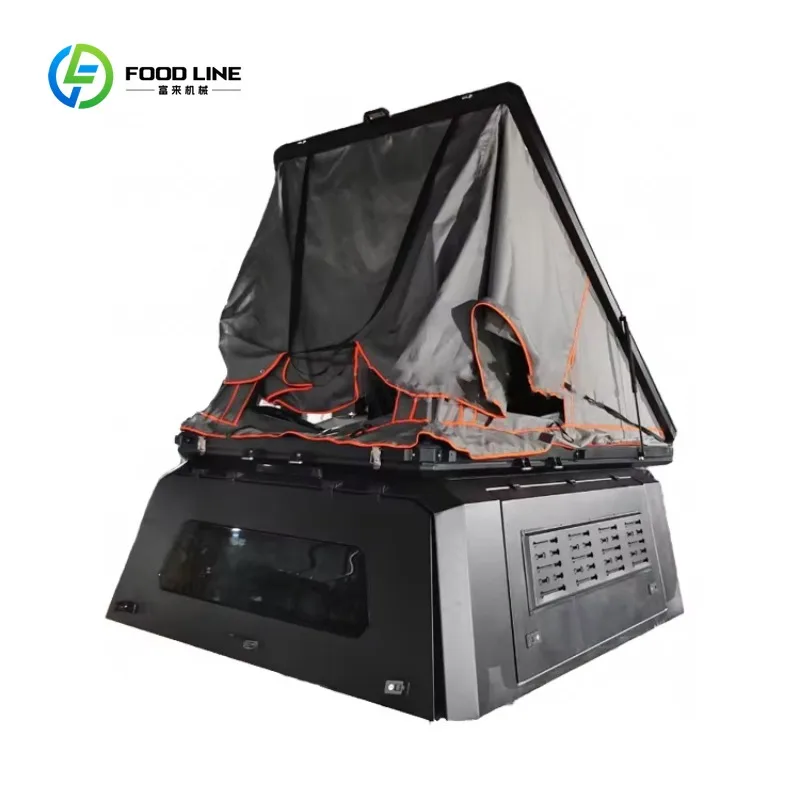 Customized Fit Retractable Aluminum Alloy Roof Tent Windproof Pickup Truck Bed Canopy for Most Models