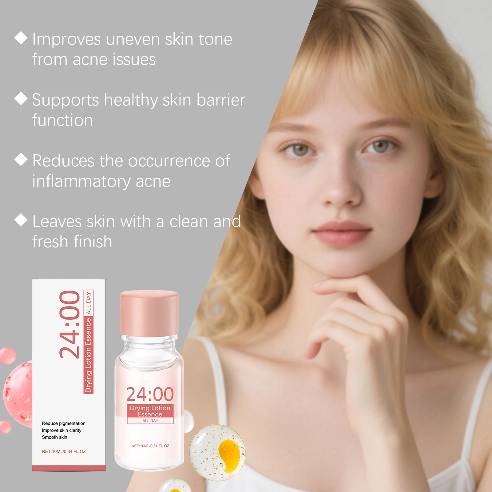 Professional Salicylic Acid Serum Clear Skin Pore Maintenance Essence Gentle Exfoliating Formula Glass Skin Korean Skincare