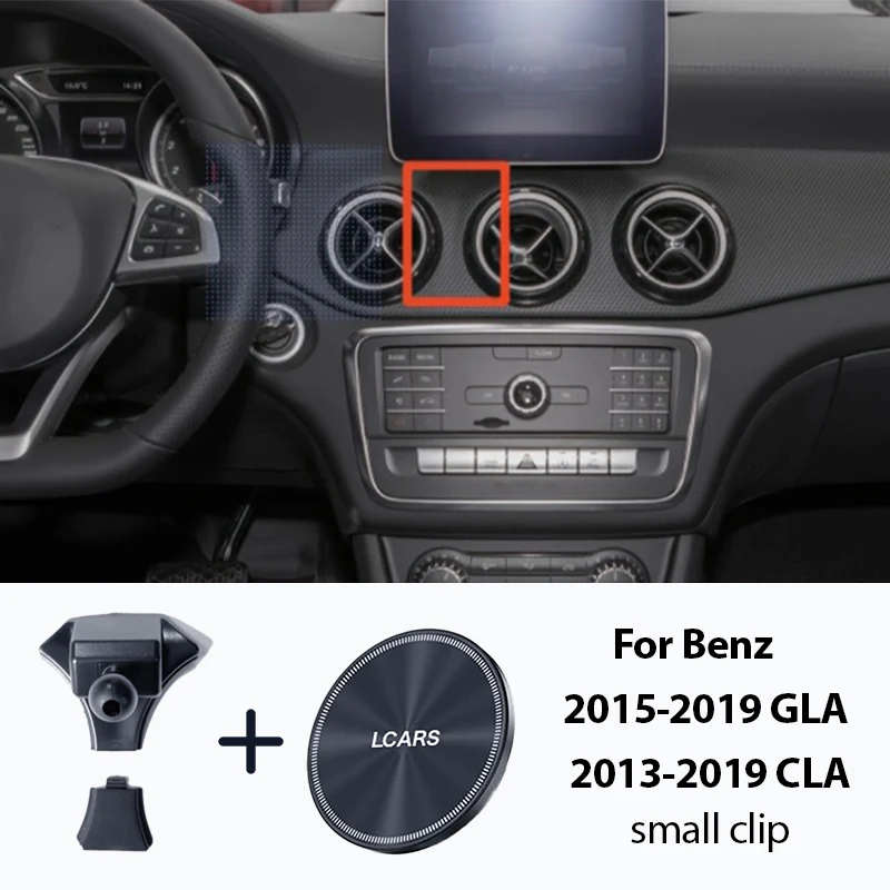 Anti Vibration Auto Magnetische Telefon Halter Stehen Für Mercedes Benz GLA 2015-2019 & CLA 2013-2019 Fit alle Handys Halterung