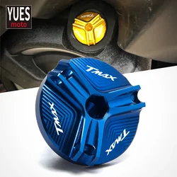 For Yamaha T-MAX 560 530 500 TMAX 530 SX/DX TMAX560 Motorcycle Accessories CNC Engine Oil Filter Cap Drain Plug Bolt Screw Cover