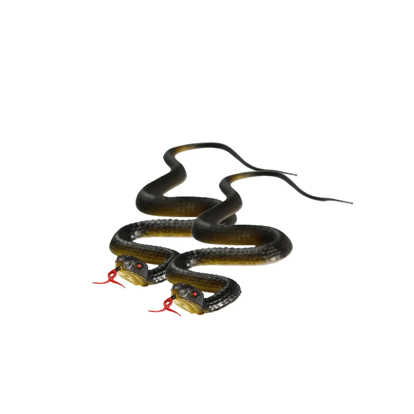 1/2 قطعة 45 سنتيمتر وهمية لعبة مطاطية واقعية ثعبان محاكاة Anaconda مخيف هالوين لتخويف الطيور الدعائم المزحة خدعة ملحقات لعبة