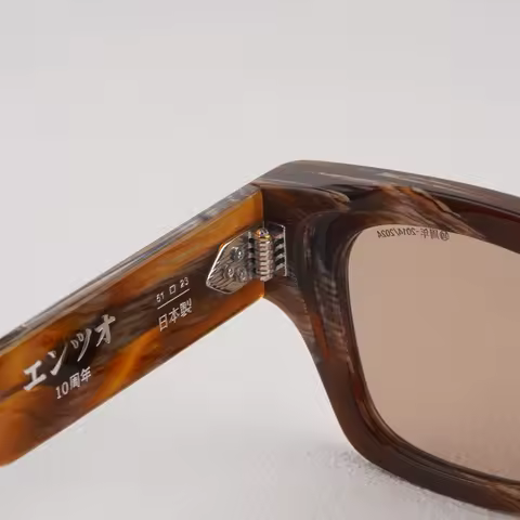 Luxury Brand ENZO Anniversary Collection Square Glasses For Woman Stylish Classical Acetate Lenses Man Handmade Sunglasses UV400