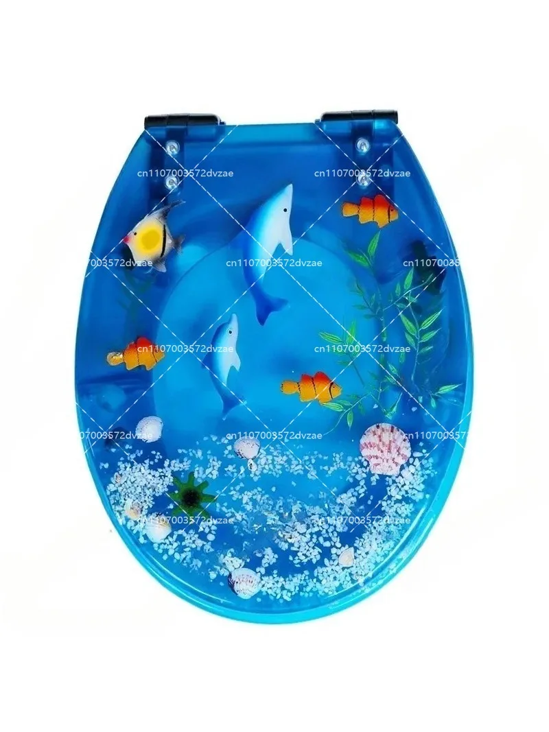 U V O Type Universal Resin Toilet Seat Lid Household Transparent Resin Thicken Slow-Close Toilet Seats Cover крышка для унитаза