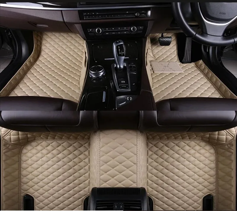 Custom special car floor mats for Right hand drive Mitsubishi Outlander 2026-2022 5 seats Good quality rugs waterproof carpets