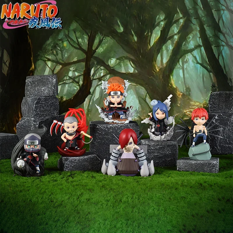 

Наруто Шиппуден Акацуки персонаж аниме фигурка Учиха Итачи слепая коробка Наруто Акацуки Коллекционный набор Таинственная коробка Кавайная игрушка