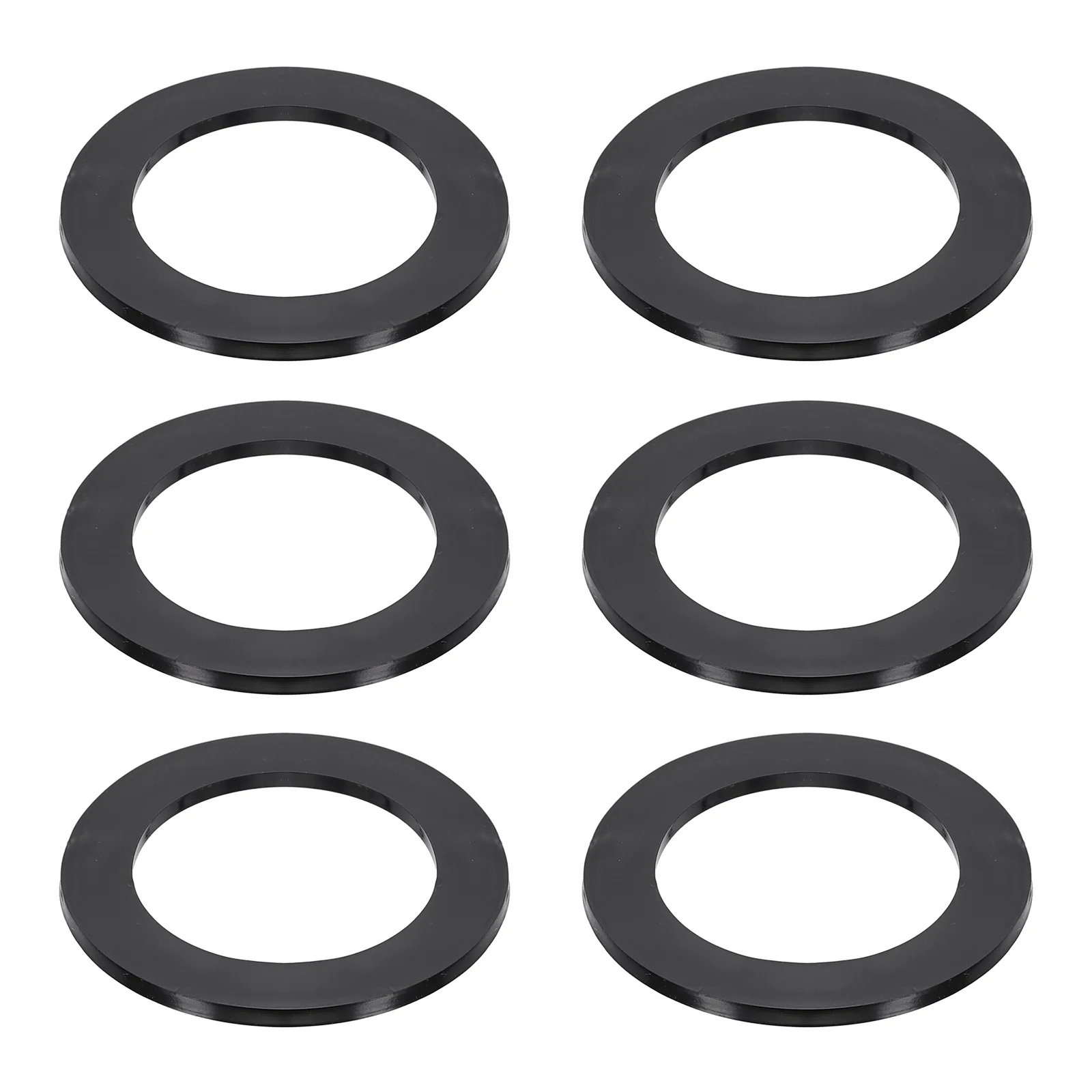 4/6/8Pcs Flat Rubber Washers Rubber O Rings Seals Gasket Washers for Drain Pipe Sink Drain Seal Repair Shower Hose Faucet Shower