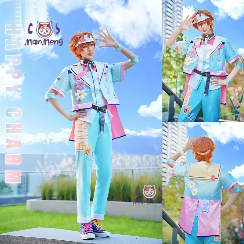 Ensemble Stars akehoshi Subaru Harukawa Sora Sazanami Jun cosplay costume party Carnival fashion set men women casual uniform