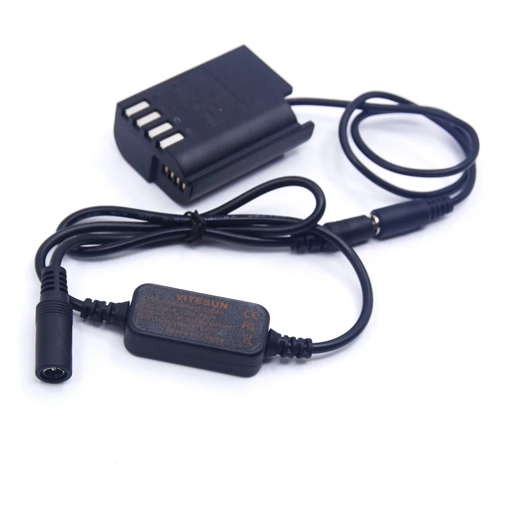 

Понижающий кабель питания от 12 до 24 В, Dcc17, переходник постоянного тока Blk22, адаптер для аккумулятора, подходящий для камеры Panasonic Lumix S5 Dc-S5 Dc-S5k