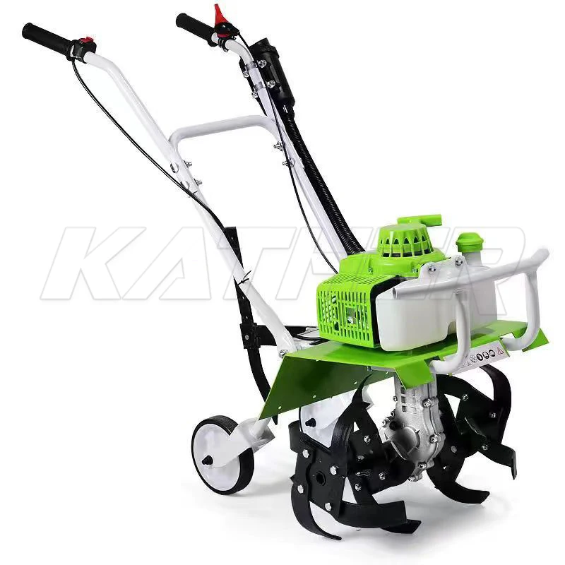 High Quality Agricultural Machine Mini Power Tiller Price  Engine Micro Tiller Rotary Diesel Cultivator Hand Push Weeder
