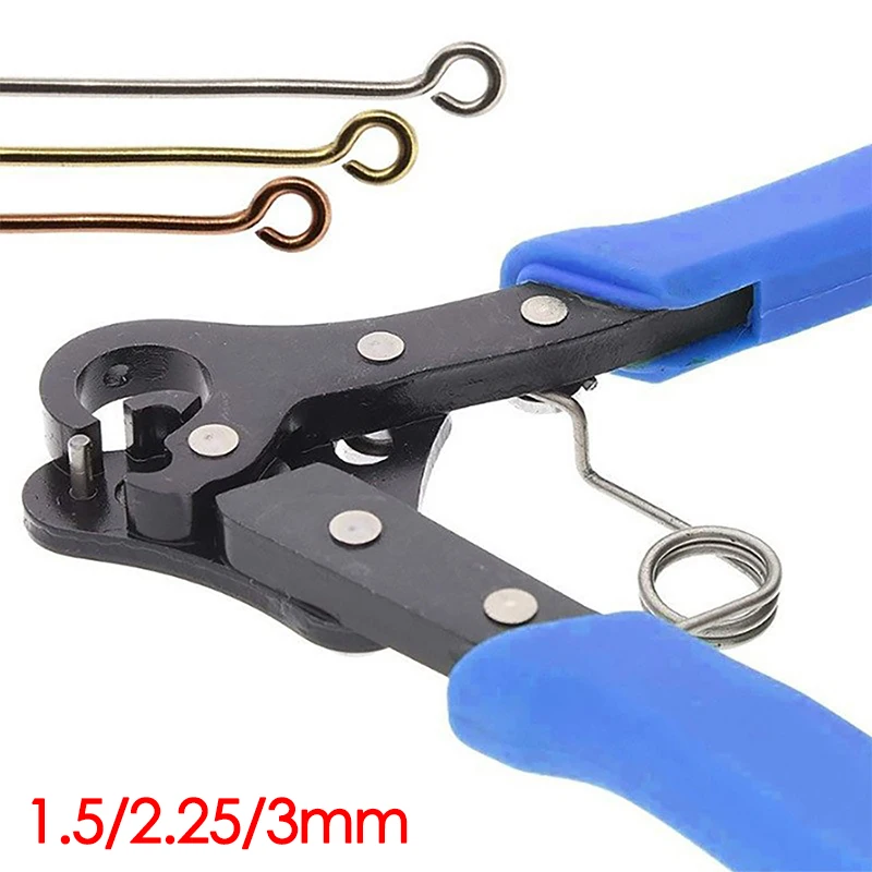 1.5/2.25/3mm Wire Round Nose Winding C Ring Pliers Wire Rolling Pliers for Jewelry Making Tool Eye Head Pins Pendant Making