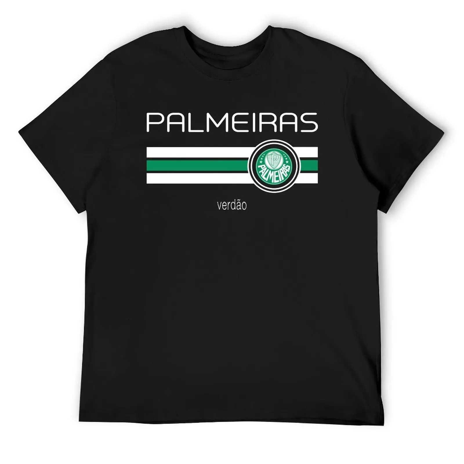 

Футболка Serie A-Palmiras (Home Green), черная винтажная футболка с рисунком, одежда в стиле аниме, роскошная мужская мужская футболка