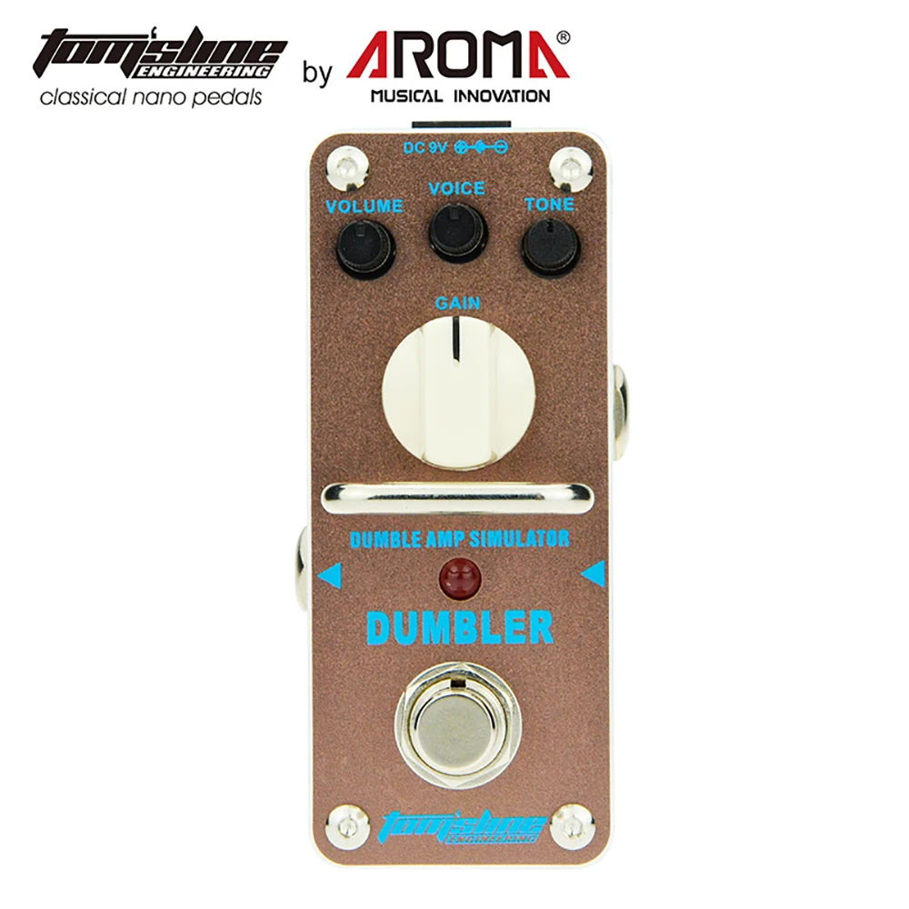 

Aroma ADR-3 Dumbler Electric Guitar Effects Pedal Amp Simulator Pedal Mini True Bypass Single Effect Guitar Parts Accessories