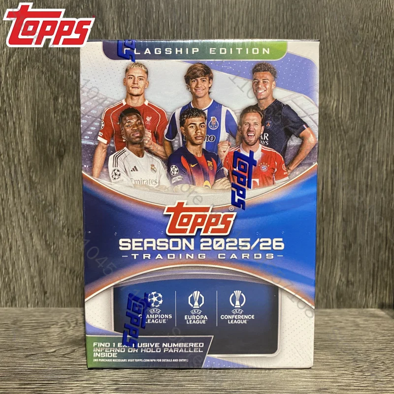 

Topps UEFA Club Competitions Hanger Value Box 2025-26 Limited Neymar Signature Collectible Soccer Trading Game Collection Gift
