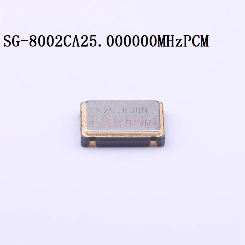 

10PCS/100PCS 25MHz 7050 4P SMD 3.3V ±100ppm OE -40~~+85℃ SG-8002CA 25.000000MHz PCM Pre-programmed Oscillators