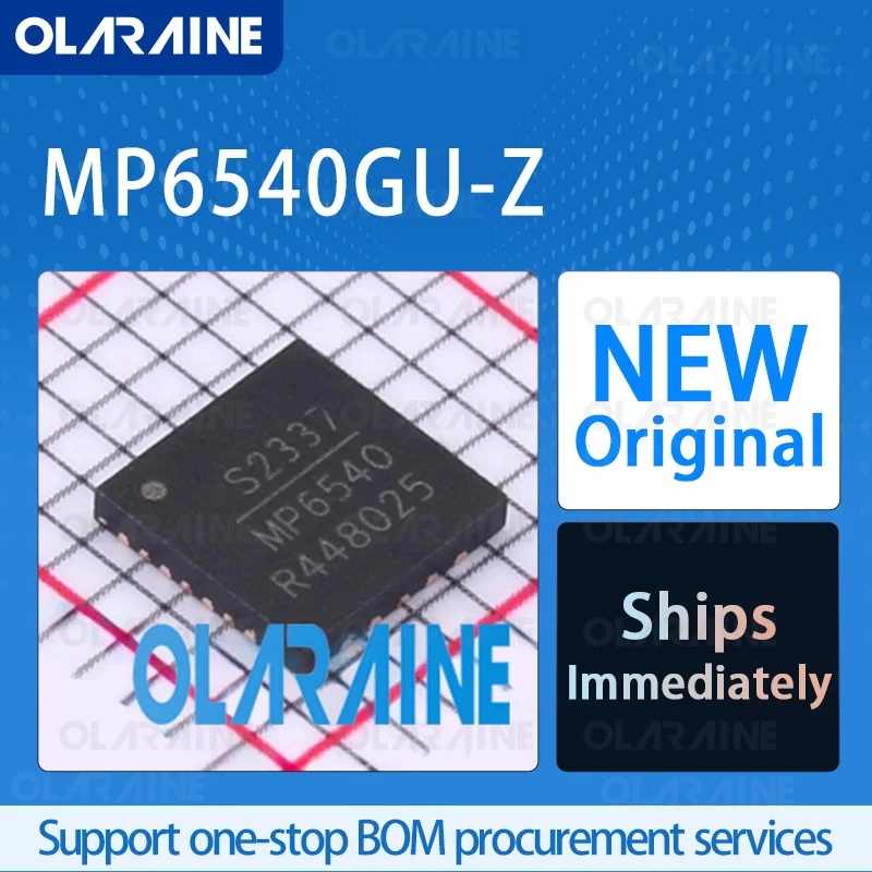 1/5/10Pcs MP6540GU-Z QFN-26 original ic chip Motor/Motion/Ignition Controllers and Drivers RoHS 3 Phase Current 3 A