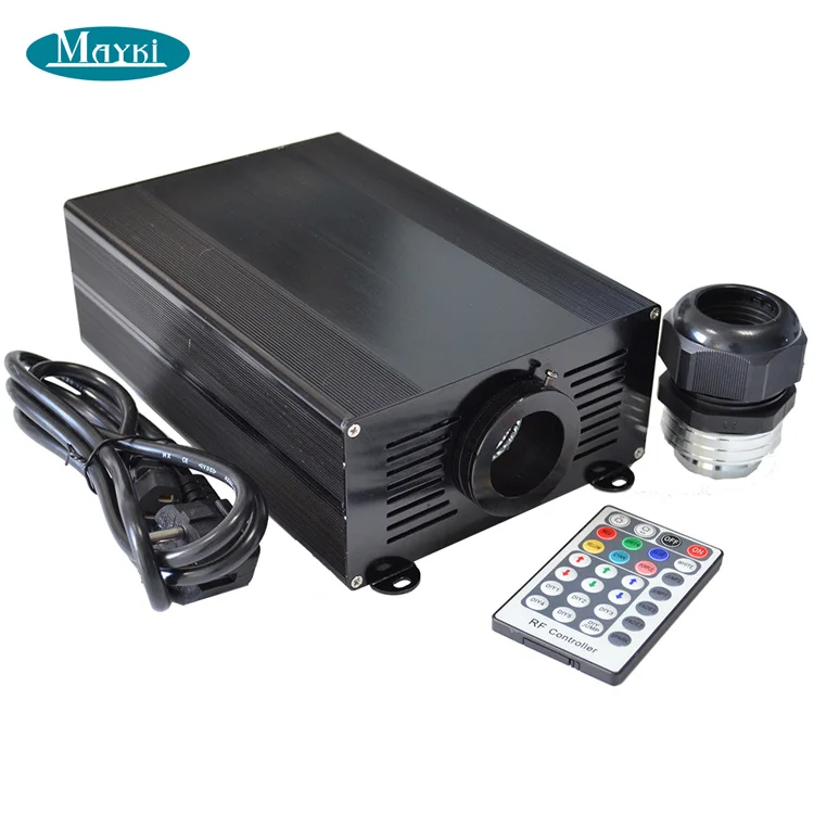 Factory Supply 45W  Smart RGB Fiber Optic Light Engine APP Control For Star Ceiling Sensory Room Lighting