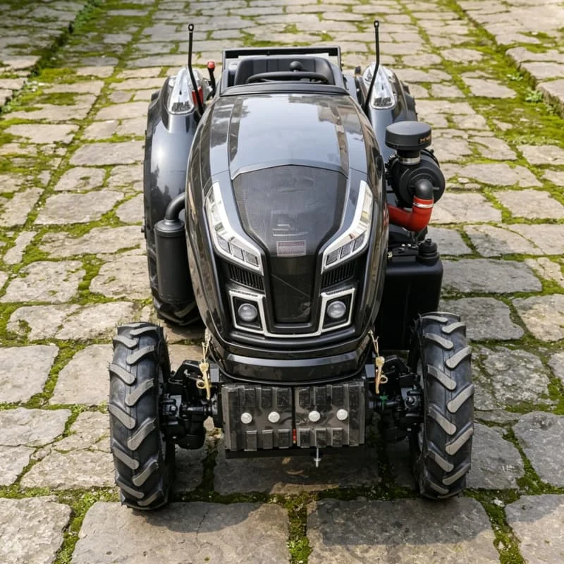 Customized Bestselling Four-Wheel Rotary Tiller Tractor, 2026 New Energy-Saving 4WD Mini Cultivator, Farmland Ploughing