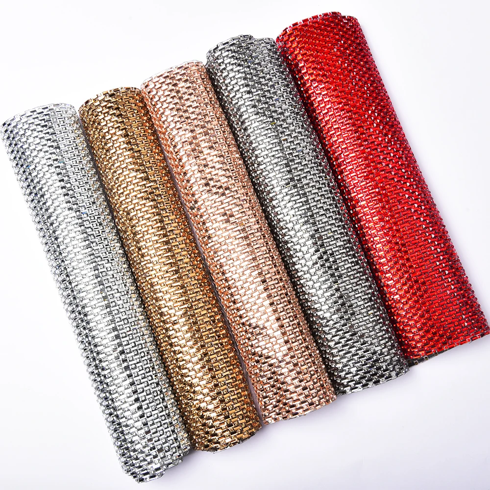 ラインストーン,衣類,布地,ステッカー,日曜大工ツールの装飾,24x40cmの適用可能なガラスシート