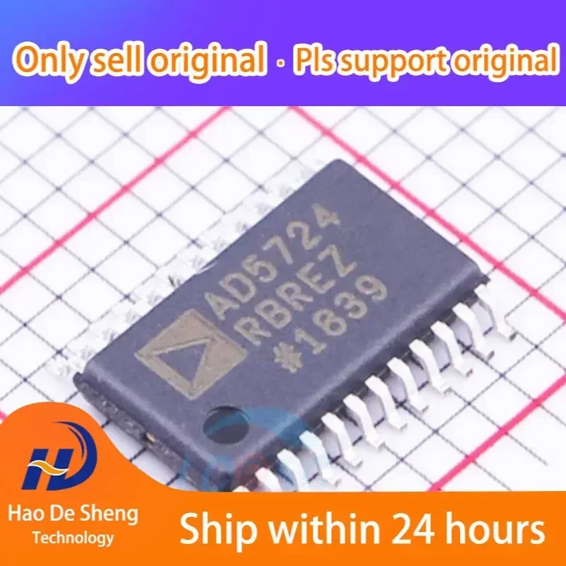 

5 шт./лот AD5724RBREZ чип ЦАП TSSOP24 новый оригинальный аккумулятор на складе