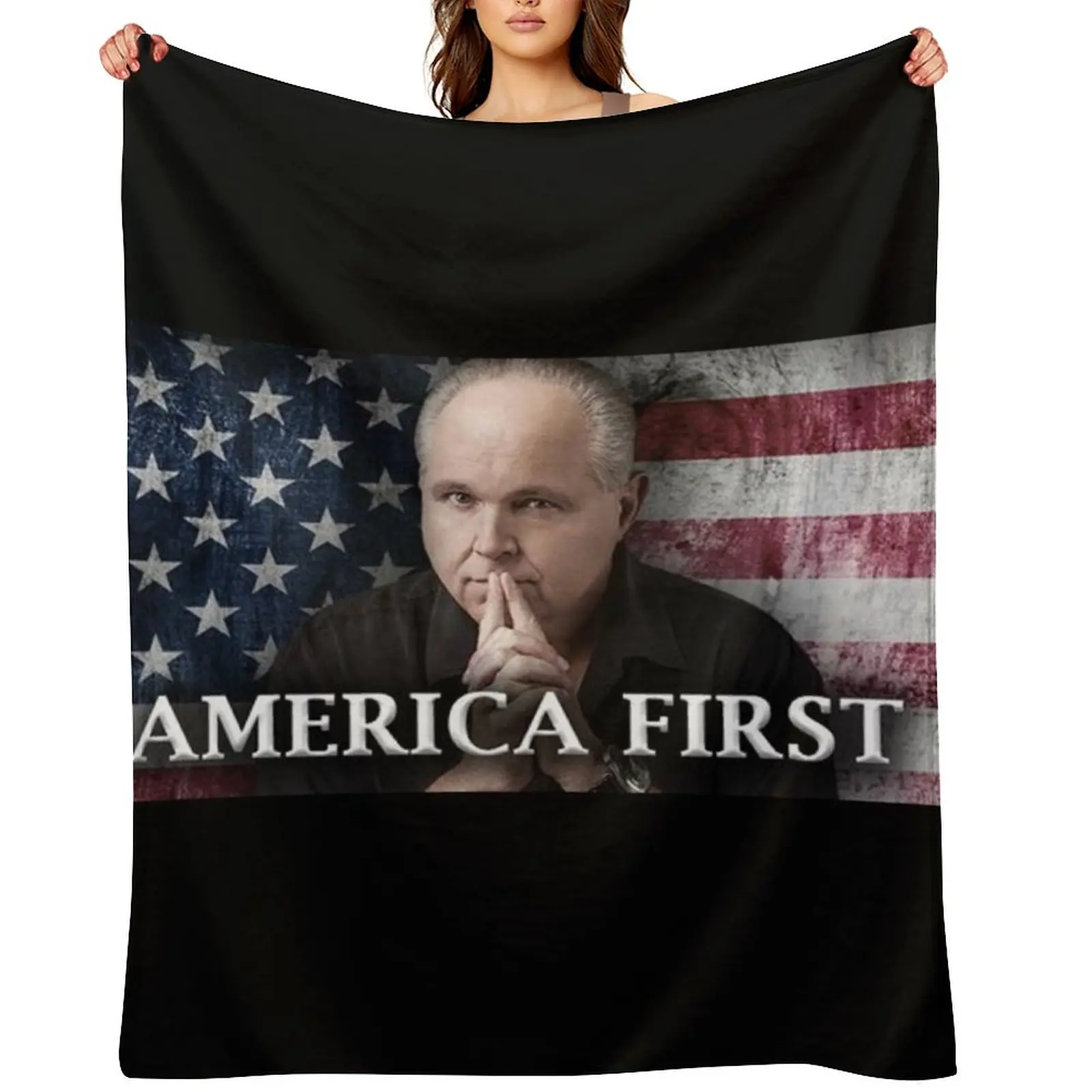 

design-rush limbaugh Throw Blanket Custom Baby Warm Luxury Blankets