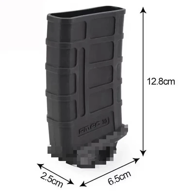 Portable M4 M16 Fast Magazine Holster Rubber Case 5.56 Mag Anti-slip Protective Sleeve Cover Airsoft Gun Cartridge Hunting Gear