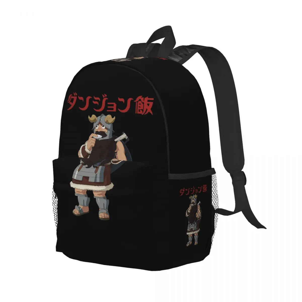

Senshi Delicious In Dungeon Backpack Student Boys Girls BookBag Children School Bag Laptop Shoulder Bags for Men Women