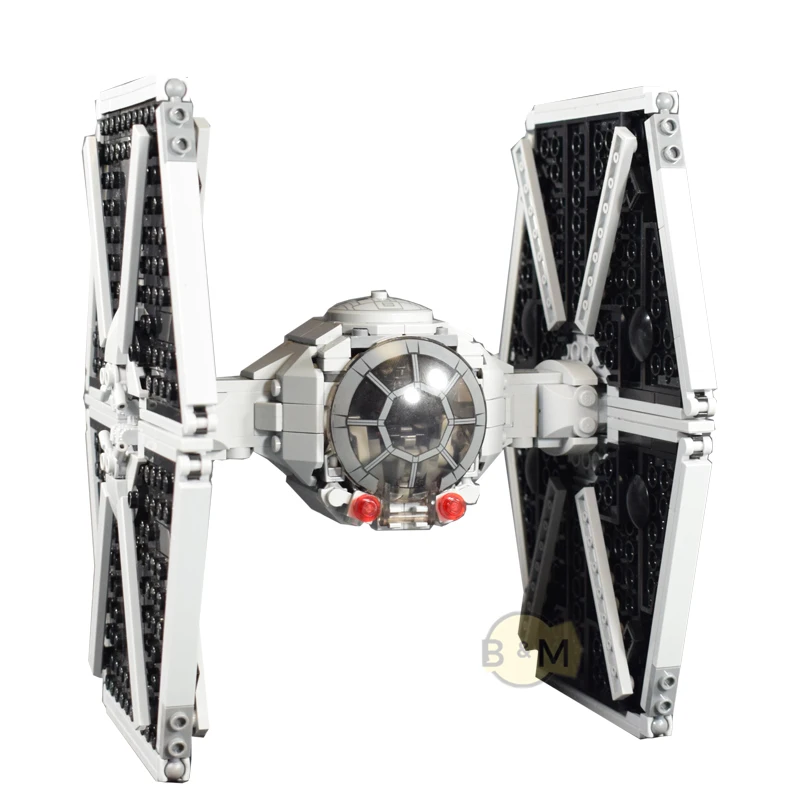 2021 MOC TIE Brute-Minifig نموذج لبنات البناء الذاتي قفل اللبنات لعب الأطفال هدايا عيد الميلاد