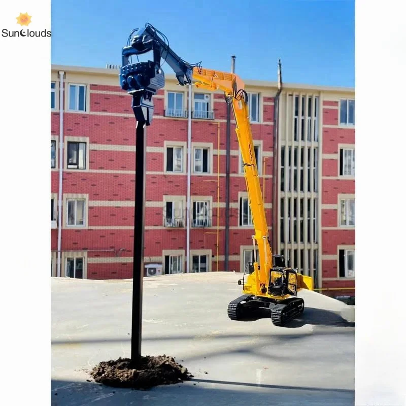 For Komatsu Spiral Drill Machine Excavator Model PC500LC-10MO Alloy 1:43 Scale Die Cast Model Toy Car & Collection Gift