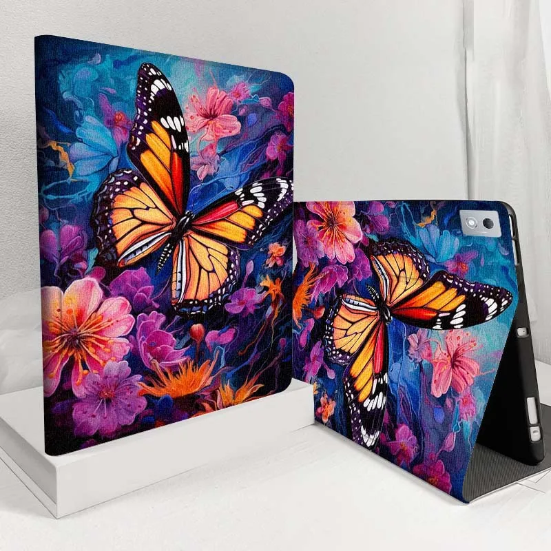 

Beautiful Butterfly Design Tablet Case For Xiaoxin Legion Tab Y900 Y700 K10 M10 P11 Pad Pro GT Plus 3rd Gen 4 8.8 11 11.5