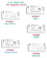 MIBOXER 2.4GHZ LED Controller Dimmer FUT036S FUT037S FUT039S(V2 Upgrad version)For Single/Dual color RGB RGBW RGB+CCT Strip