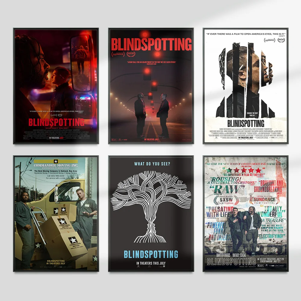 

Blindspotting Comedy Drama Film Art Print Poster Movie Wall Picture Canvas Painting Video Room Cinema Decor