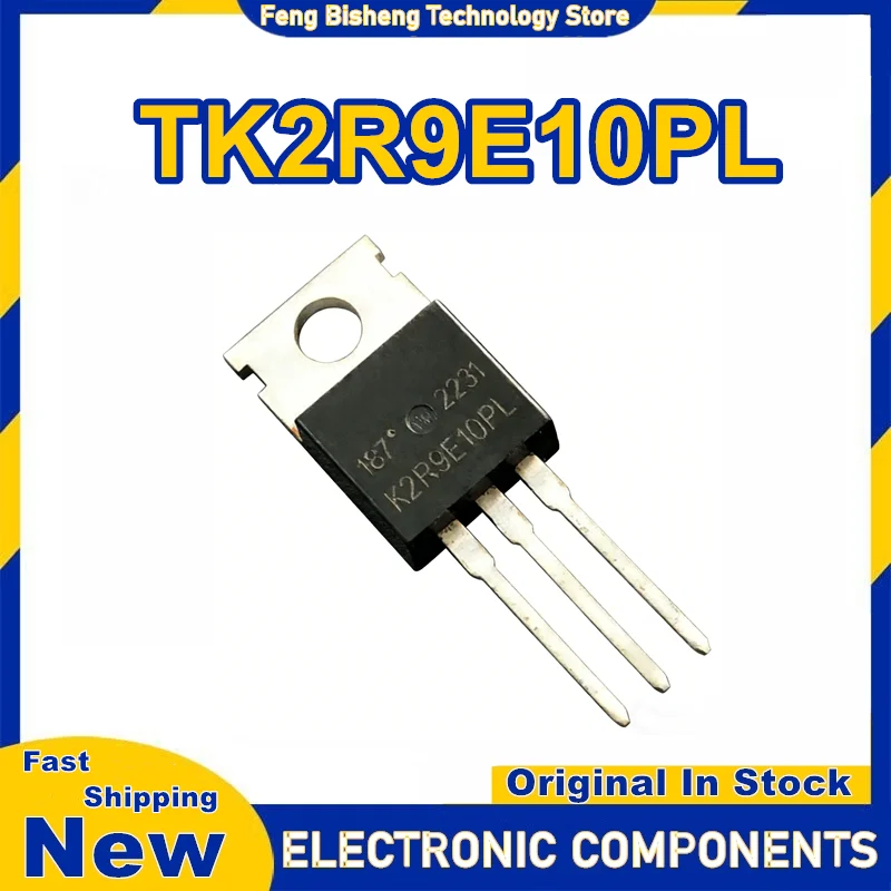 

10 шт. TK2R9E10PL K2R9E10PL MOS TO-220 240A 100V, импортный оригинал, в наличии, гарантия качества
