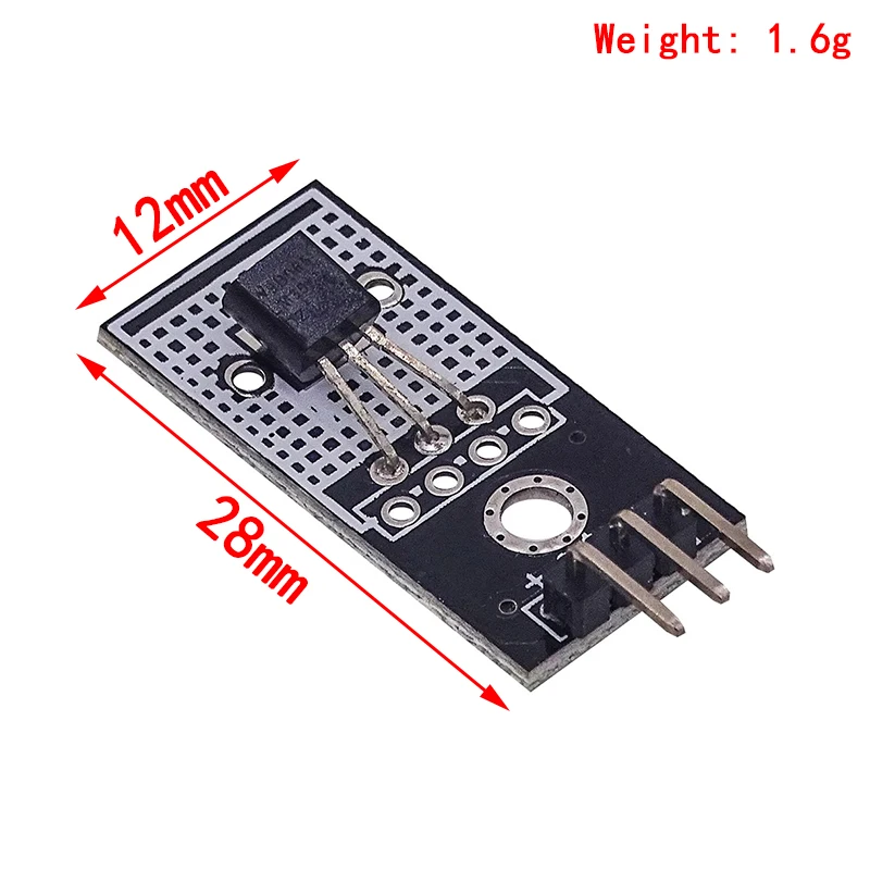 1~10Pcs DC 4V-30V LM35D LM35DZ Digital Temperature Sensor Linear Module LM35 Smart car