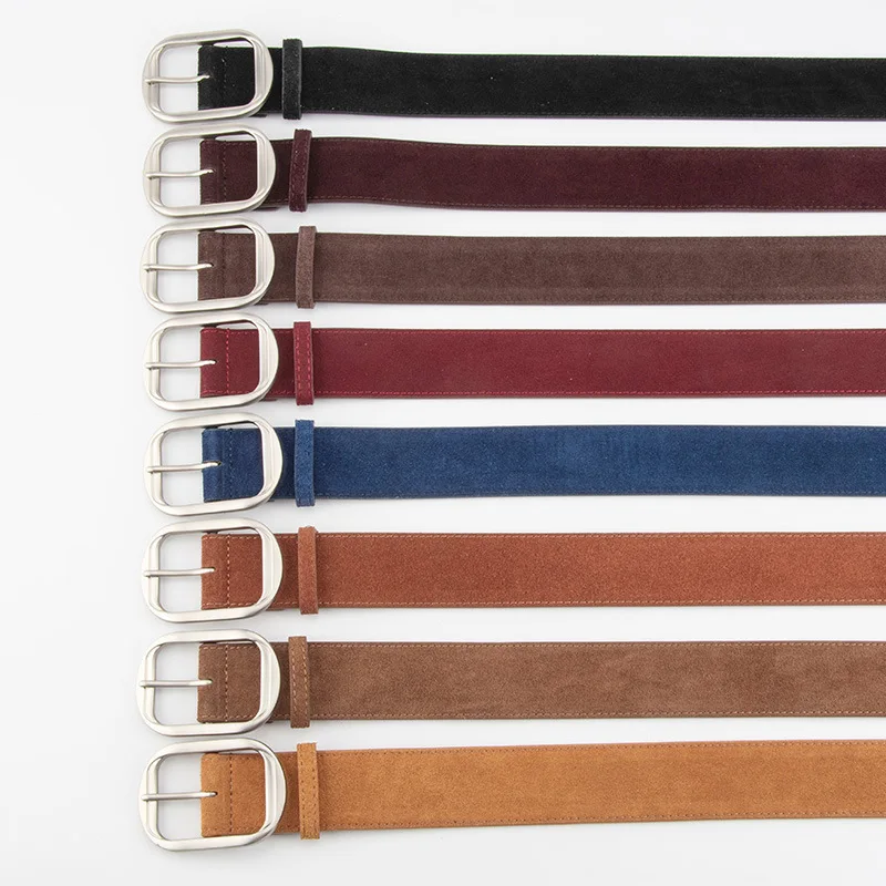 المرأة موضة فو الجلد المدبوغ جلد طبيعي مشد الإناث Cummerbund معطف حزام فستان Decration حزام عريض J1647