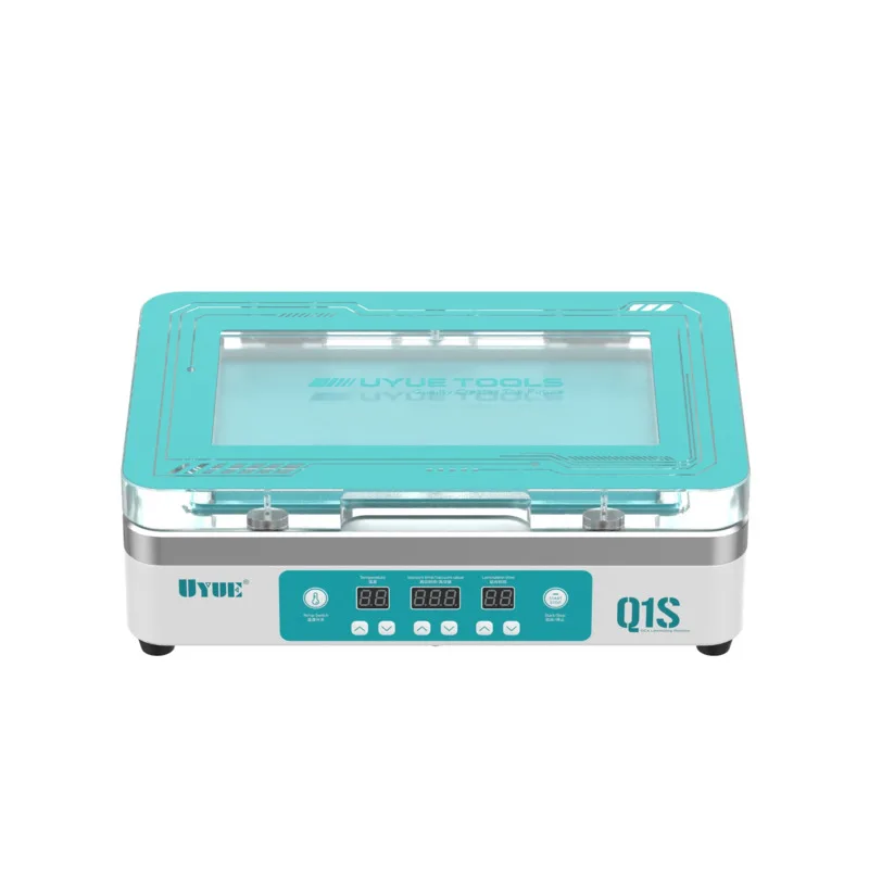 Laminating & Bubble Removal Machine with Vacuum Pump & Air Compressor LCD Screen Refurbishing Machine Kit for Display Repair Set