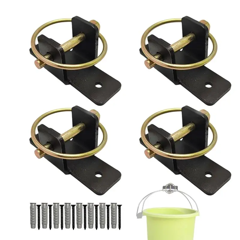 ABVG-Quick-Release Bucket Hooks 4-Pack Heavy Duty Bucket Holder Set