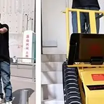 

Foldable Electric Stair Climber, 700W Motor, Lithium-Ion Battery-Powered Handcart, Ultra-Quiet Electric Stair Climbe(Customized)