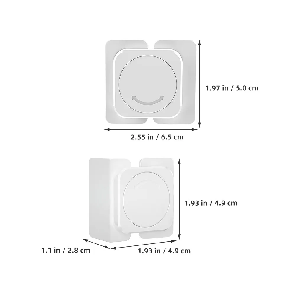 6Pcs Child Proof Cabinet Locks Fridge Drawer Cupboard Locks Strong Sticky Backing Easy Open Invisible Design Baby